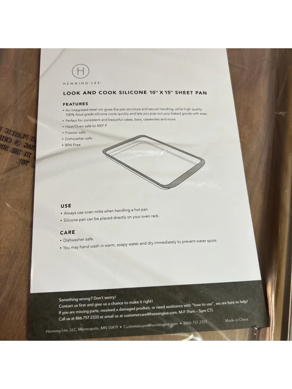 Henning Lee Look & Cook Silicone 10